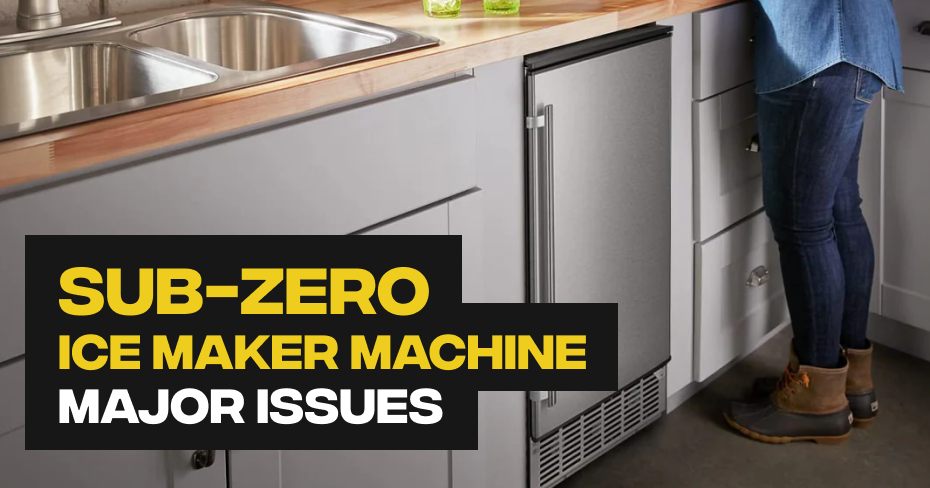 Sub-Zero Ice Maker Machine Insufficient Ice Production