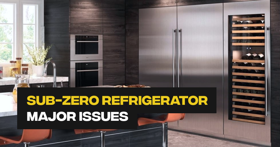 Sub-Zero Refrigerator Leaking Water