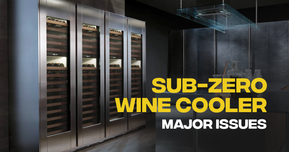 Sub-Zero Wine Cooler Is Leaking